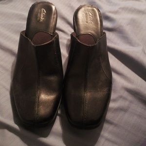 Clark's Slip on Heels